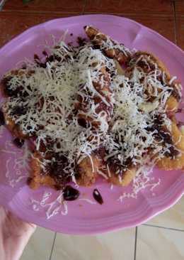 Pisang goreng keju crispy