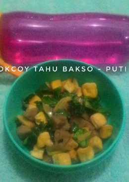 Tumis Pokcoy Tahu Bakso