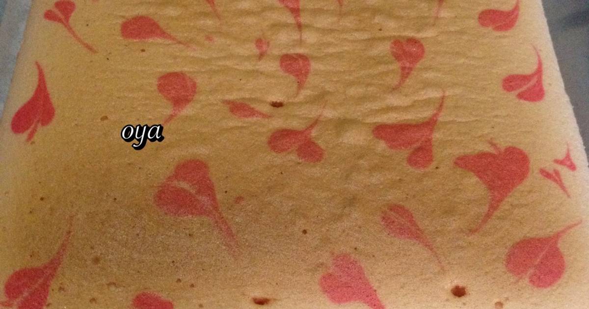 Resep Strawberry ogura cake #alaoya