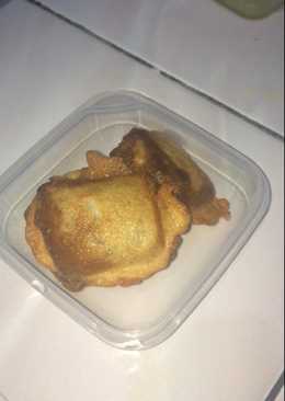 Kue keranjang (dodol cina) goreng tepung