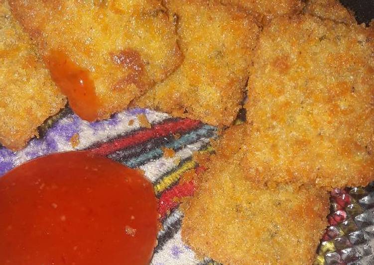 resep lengkap untuk Nugget tempe ala agel