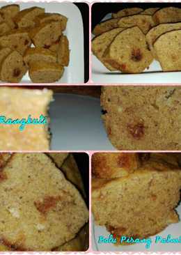 Bolu Pisang Palm Sugar (No Ribet,No Mixer)