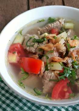 Soto Daging Sapi Bening