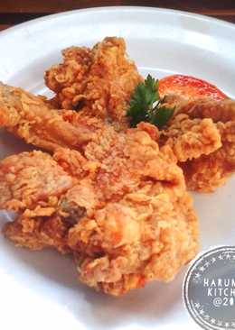 Ayam Goreng Tepung Krispi Tahan Lama (no ribet)