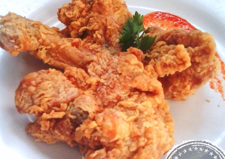  Resep  Ayam  Goreng  Tepung Krispi  Tahan Lama no ribet oleh 