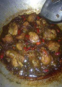 Ayam goreng mentega pedass