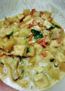 Sayur Kentang Wortel Santan