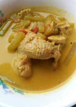 Opor Ayam, Labu siam dan Tempe