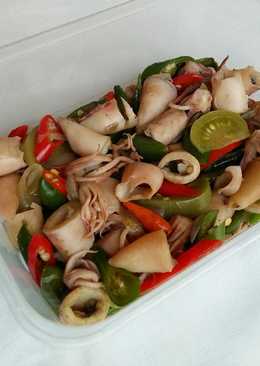 Cumi asin cabe ijo