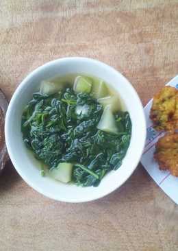 Sayur bening bayam manisa