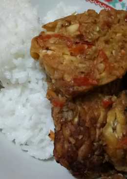 Tempe Penyet Sambel Kencur