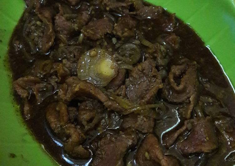 gambar untuk cara membuat Daging Sapi lada hitam saos tiram simple ala niezz