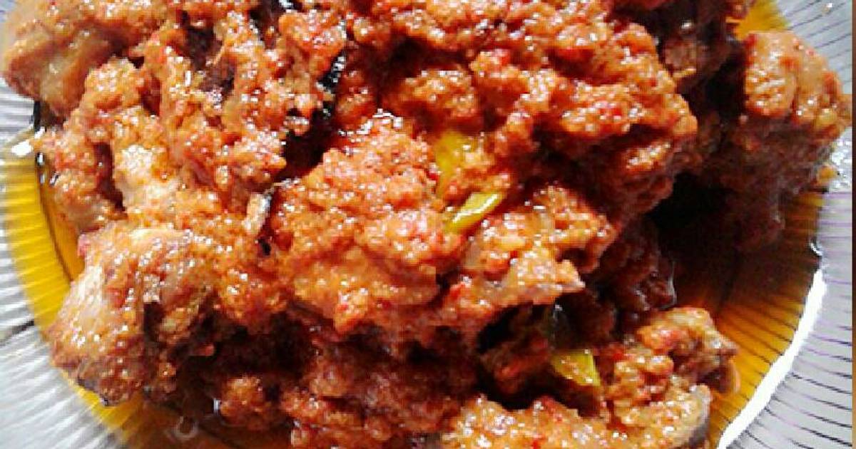 Resep Ayam Potong Rendang ala Rahmaniar