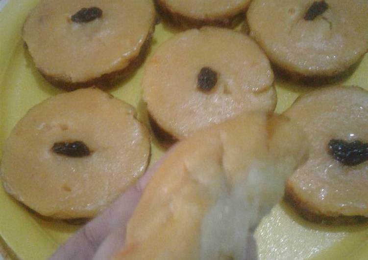 gambar untuk cara membuat Kue lumpur ubi kuning isi durian