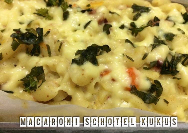 Macaroni schotel kukus