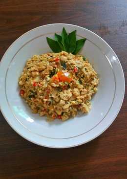 Tumis tahu toge kemangi