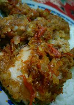 Ayam Geprek Pedas