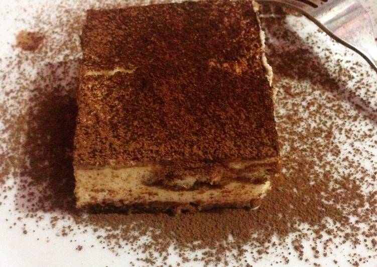 gambar untuk resep makanan Tiramisu super simple