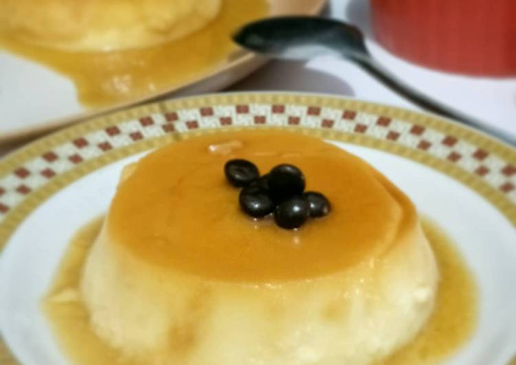 resep Creamcheese Caramel Flan