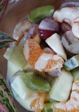 Salad Buah dengan Yogurth