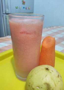 Mix juice (jambu,wortel,mangga)