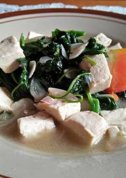 Sayur Bayam Tahu dapursabilla