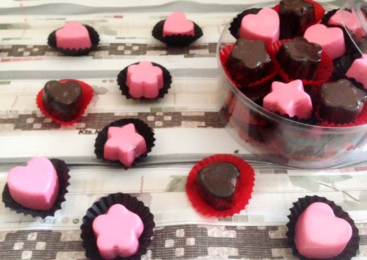 gambar untuk resep makanan Coklat Praline Isi