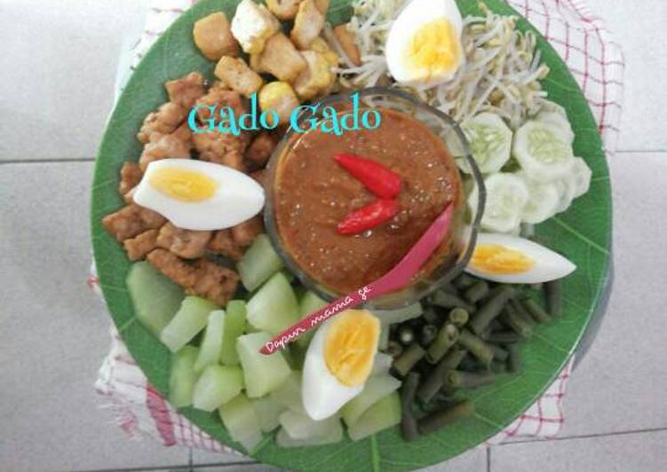 bahan dan cara membuat ?Gado gado Nekad?