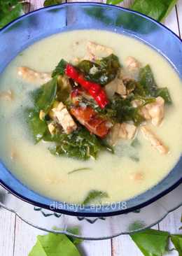 Lodeh tempe daun so (melinjo) simple