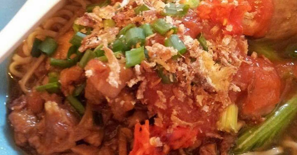 Mie ayam sederhana  28 resep  Cookpad