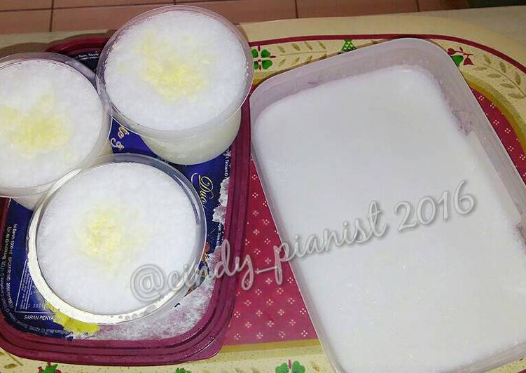 resep lengkap untuk Milky Cheese Mousse Ice Cream Homemade