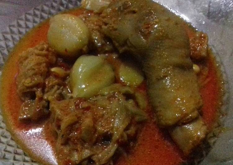 resep lengkap untuk Sayur Lodeh Nangka Muda dan Kelapa Ayam