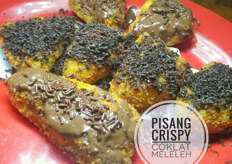 Resep Pisang Crispy Coklat Meleleh Karya Febriyanti D