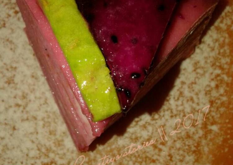 Resep Mille Crepes with Cream Cheese - Devs_R
