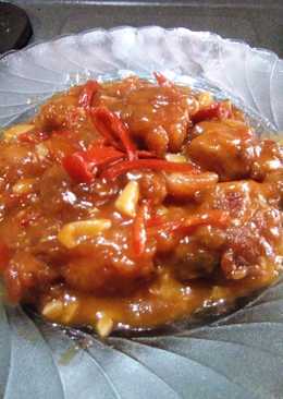 Ayam Balado Crispy Saos Pedas