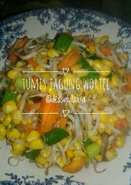 Tumis jagung manis wortel