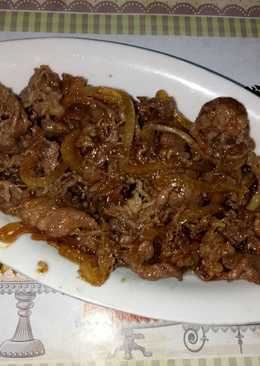 Tumis Daging ala Yoshinoya