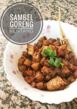 Sambal Goreng Kentang-Tahu (santan)