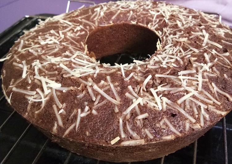 resep masakan Cake pisang coklat lembut