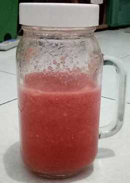 Jus nanas + semangka (diet)