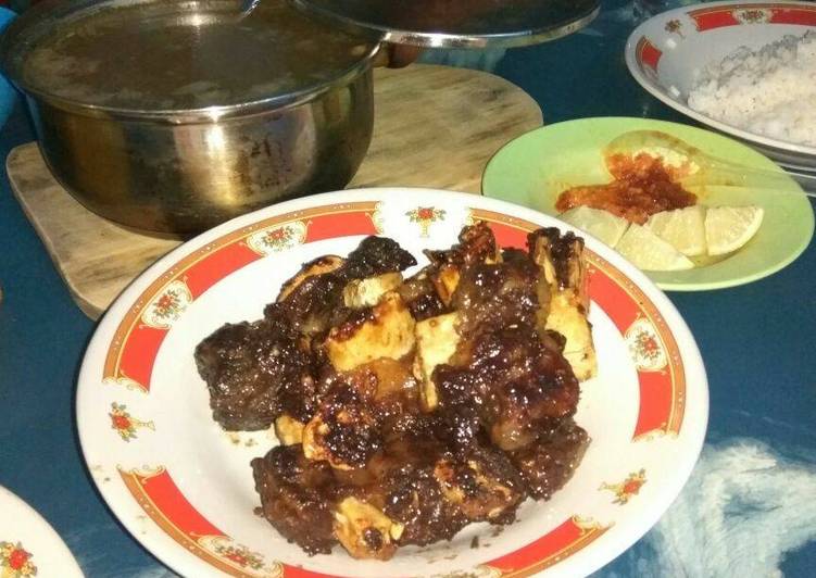 Resep Iga Bakar t.o.p.b.g.t oleh Naimah Nor - Cookpad