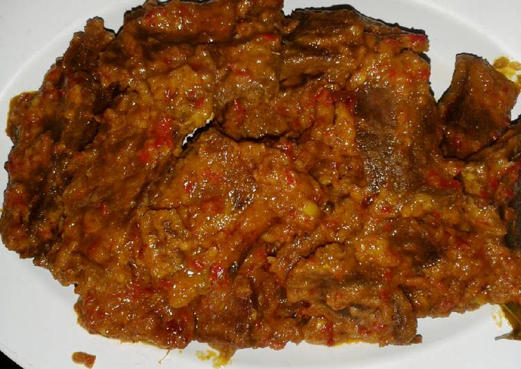 Resep Lembaran daging pedas gurih By Toto Anak Daud