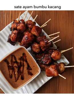 Sate Ayam (Mini) Bumbu Kacang