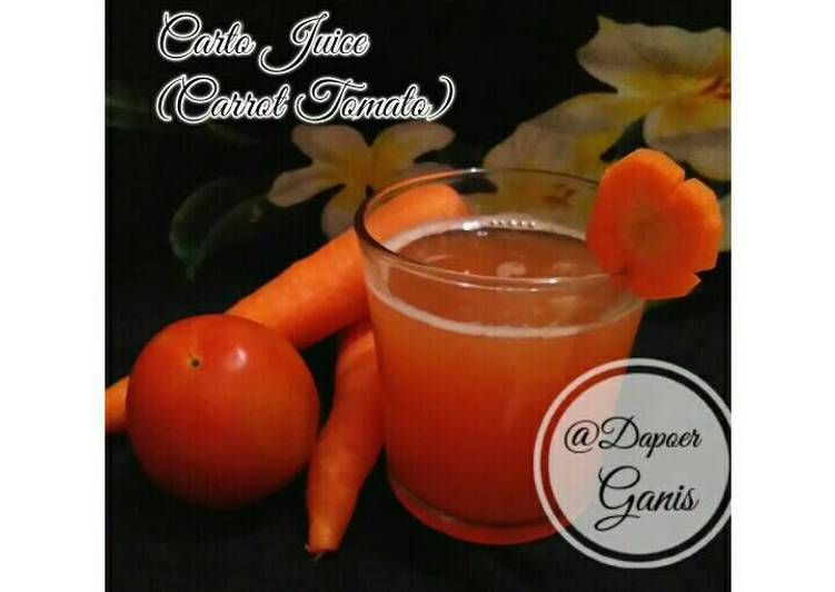 gambar untuk resep Carto Juice (Carrot Tomato) #Jus Tomat Wortel