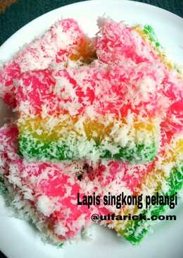 Lapis singkong pelangi