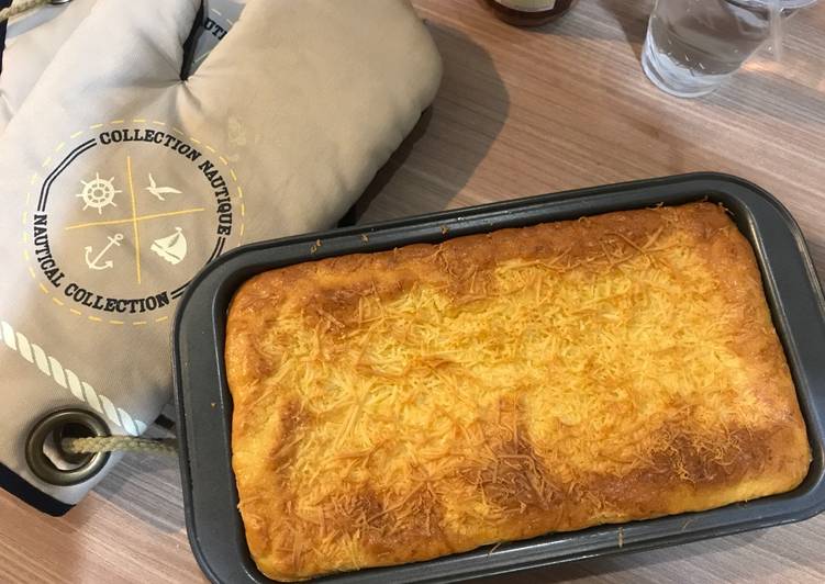 resep masakan Almond Cheese Pound Cake #keto