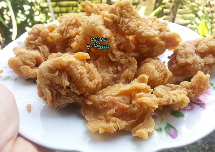  Resep  Ayam  Kentucky  Sederhana Kresssnya Tahan Lamaaa oleh 