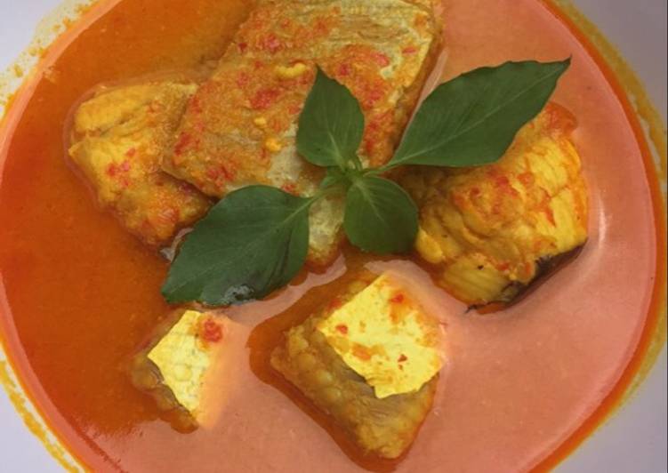 resep lengkap untuk Gulai ikan pari pedas membara