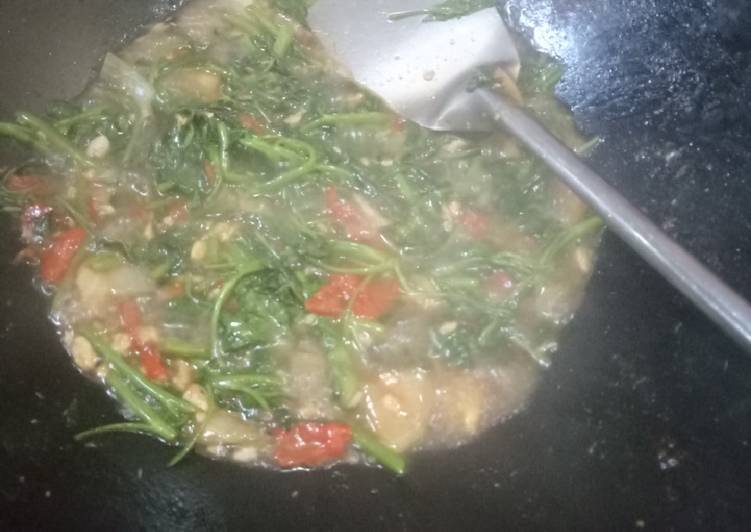 resep masakan Plecing kangkung