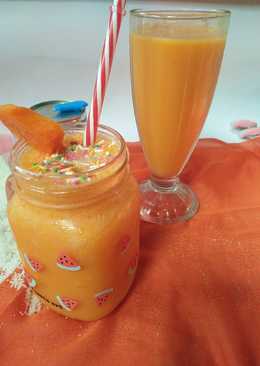 Smoothie pepaya... Segaaaar
